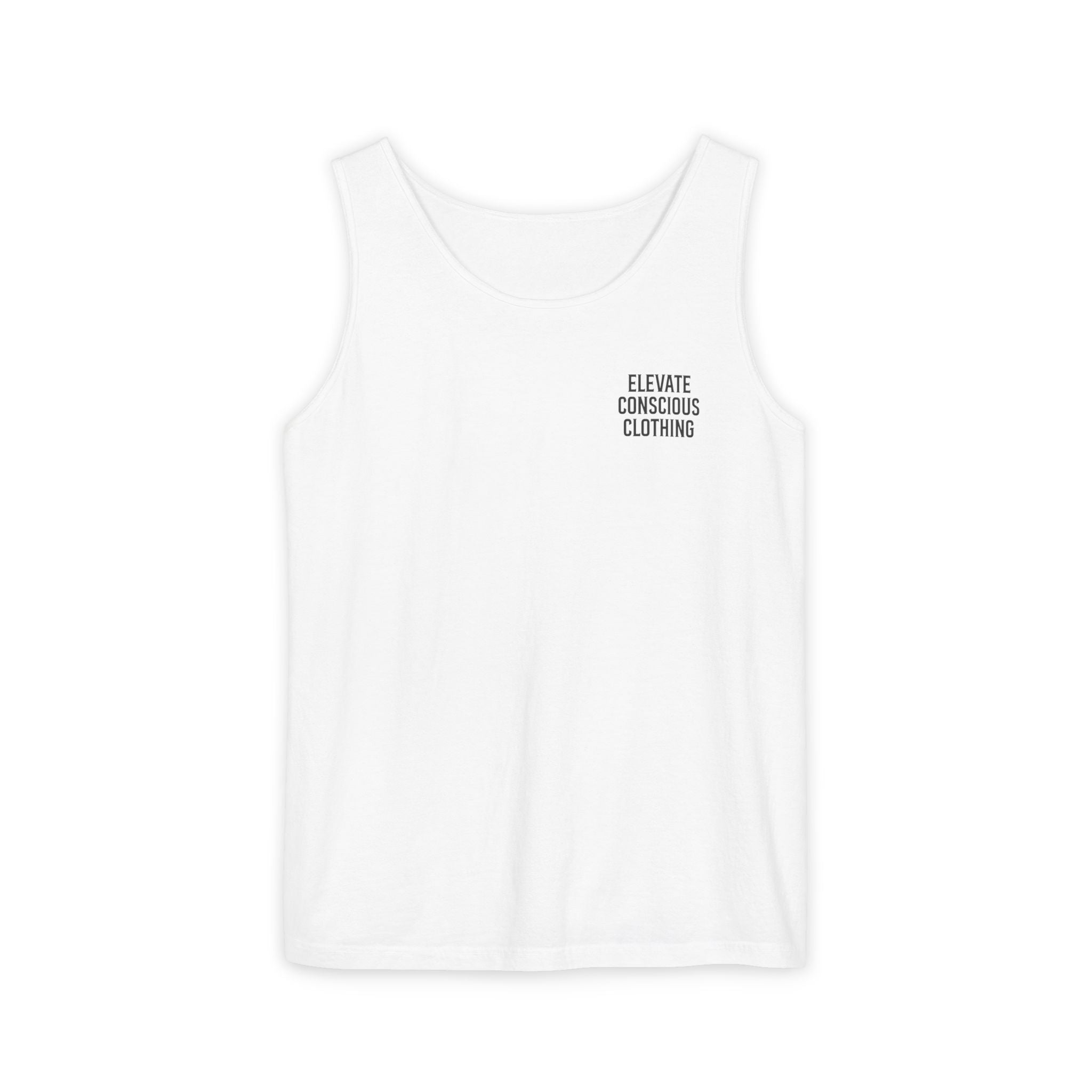 Elevate Conscious Clothing Tank Top, Unisex Sleeveless Tee, Summer Essential, Gift for Him/Her, Casual Wear, Relaxed Fit