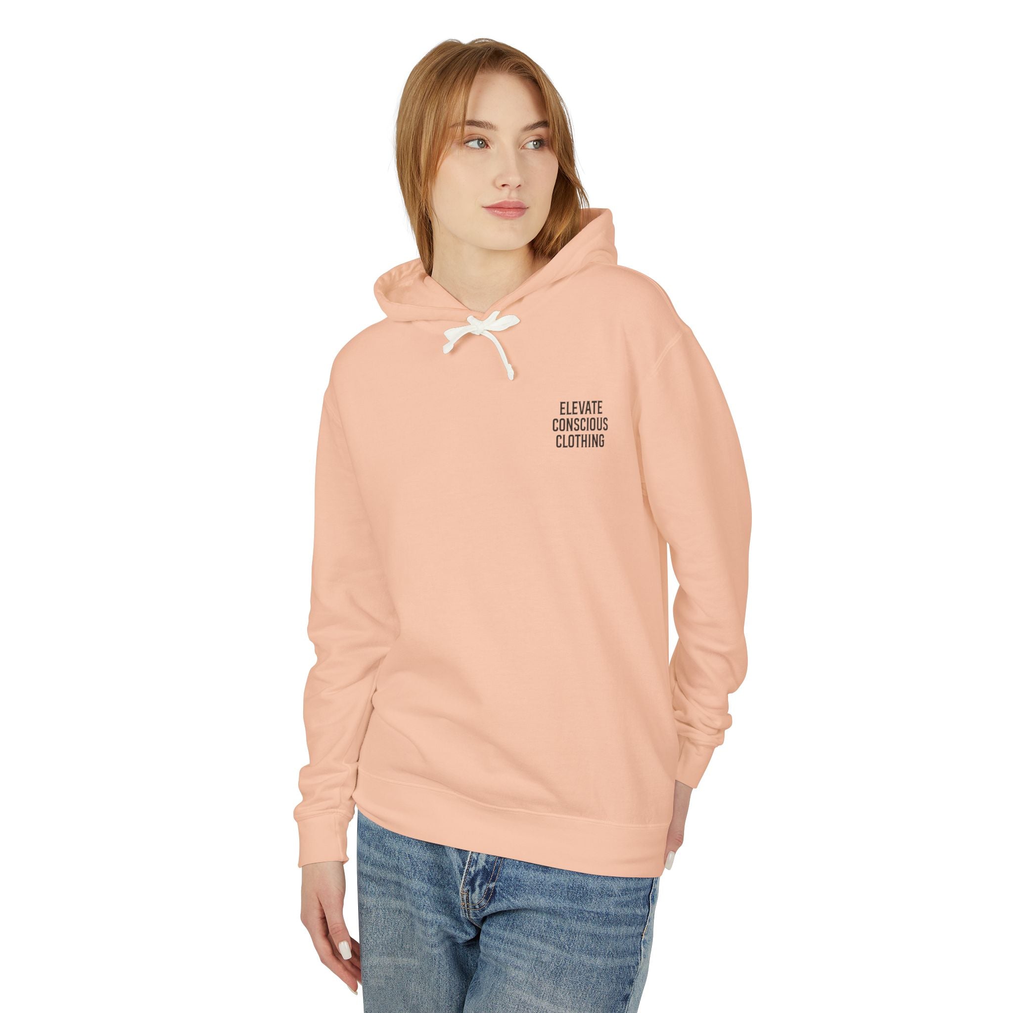 Chic Vegan Girls Hoodie - Lightweight Unisex Sweatshirt, Perfect for Eco-Friendly Fashion, Casual Outings, Gifts, Festivals