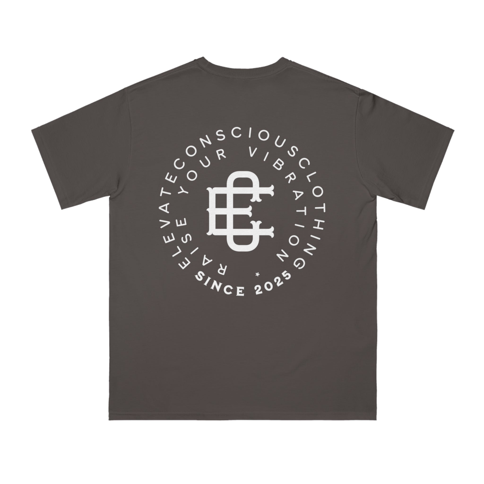 Elevate Conscious Clothing Unisex Organic T-Shirt | Mindful Wear, Eco-Friendly Fashion, Conscious Living, Sustainable Gift, Eco Tee