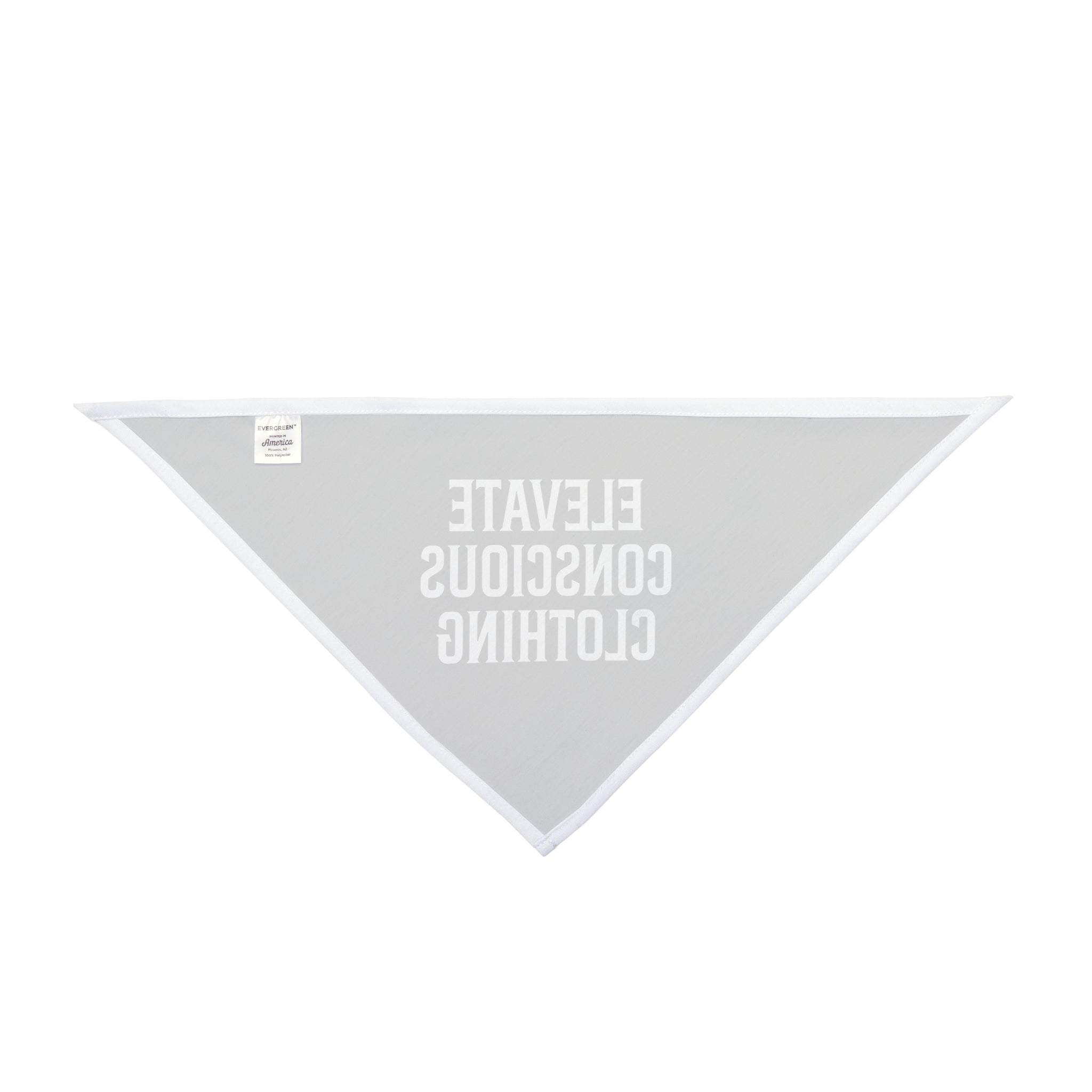 Elevate Conscious Pet Bandana, Eco-Friendly Dog Scarf, Stylish Pet Accessory, Perfect for Dog Lovers, Gift for Pets