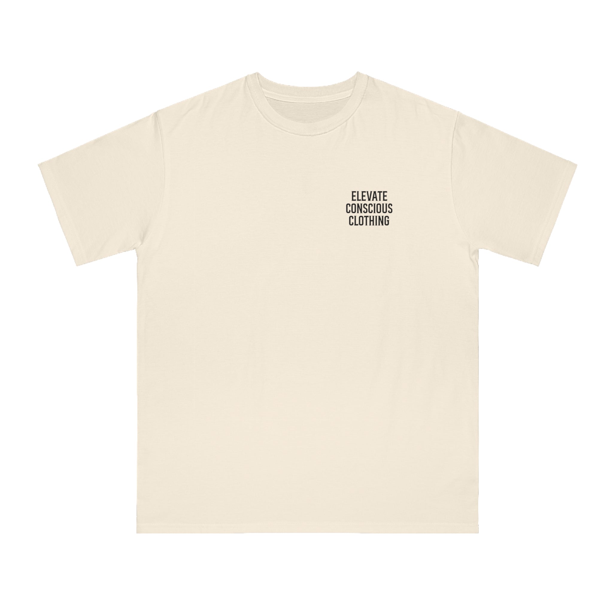 Organic Classic T-Shirt, Minimalist Tee, Conscious Clothing, Sustainable Fashion, Uplifting Quote Shirt, Unisex Casual Wear