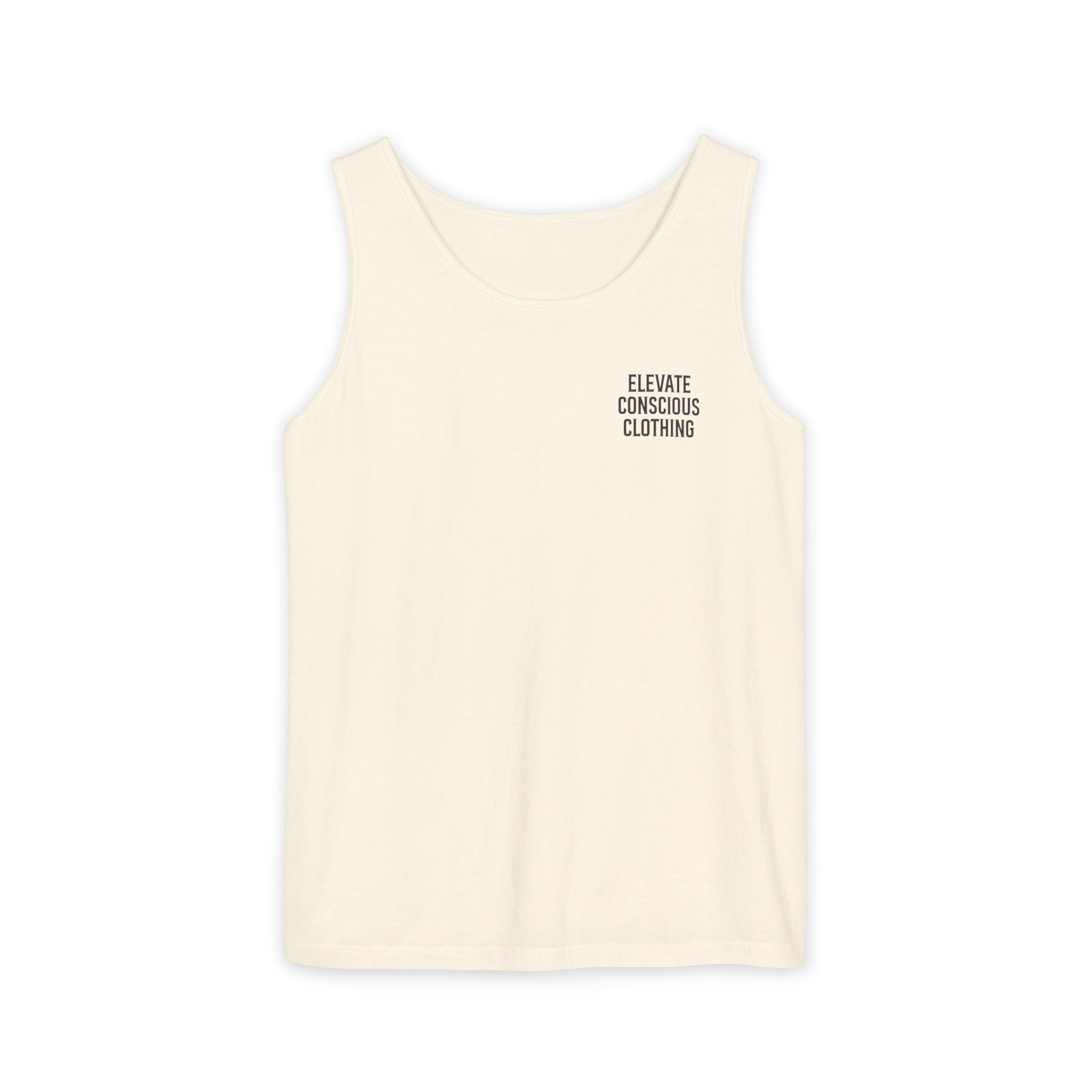 Elevate Conscious Clothing Tank Top, Unisex Sleeveless Tee, Summer Essential, Gift for Him/Her, Casual Wear, Relaxed Fit