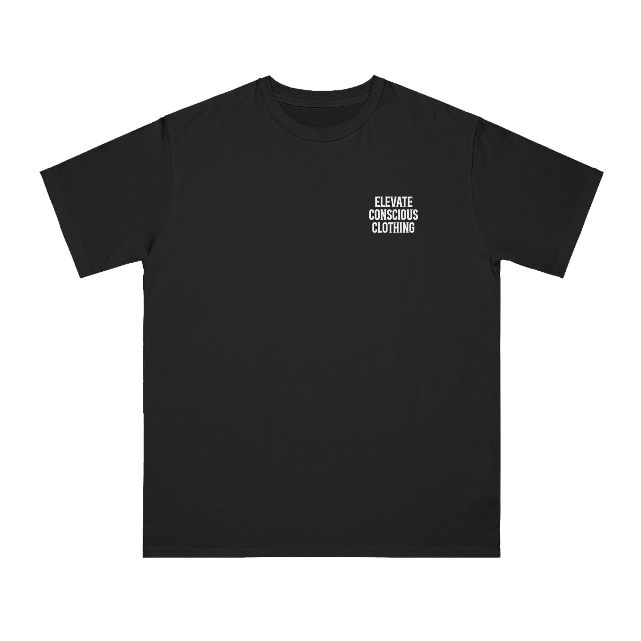 Elevate Conscious Clothing Unisex Organic T-Shirt | Mindful Wear, Eco-Friendly Fashion, Conscious Living, Sustainable Gift, Eco Tee