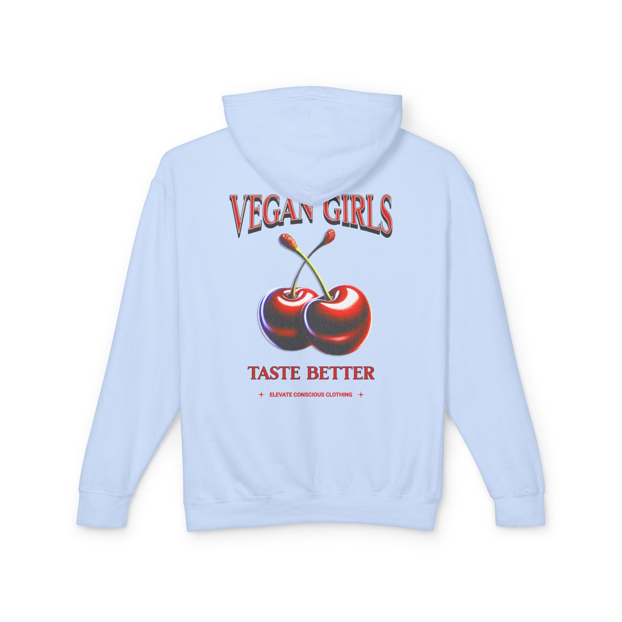 Chic Vegan Girls Hoodie - Lightweight Unisex Sweatshirt, Perfect for Eco-Friendly Fashion, Casual Outings, Gifts, Festivals