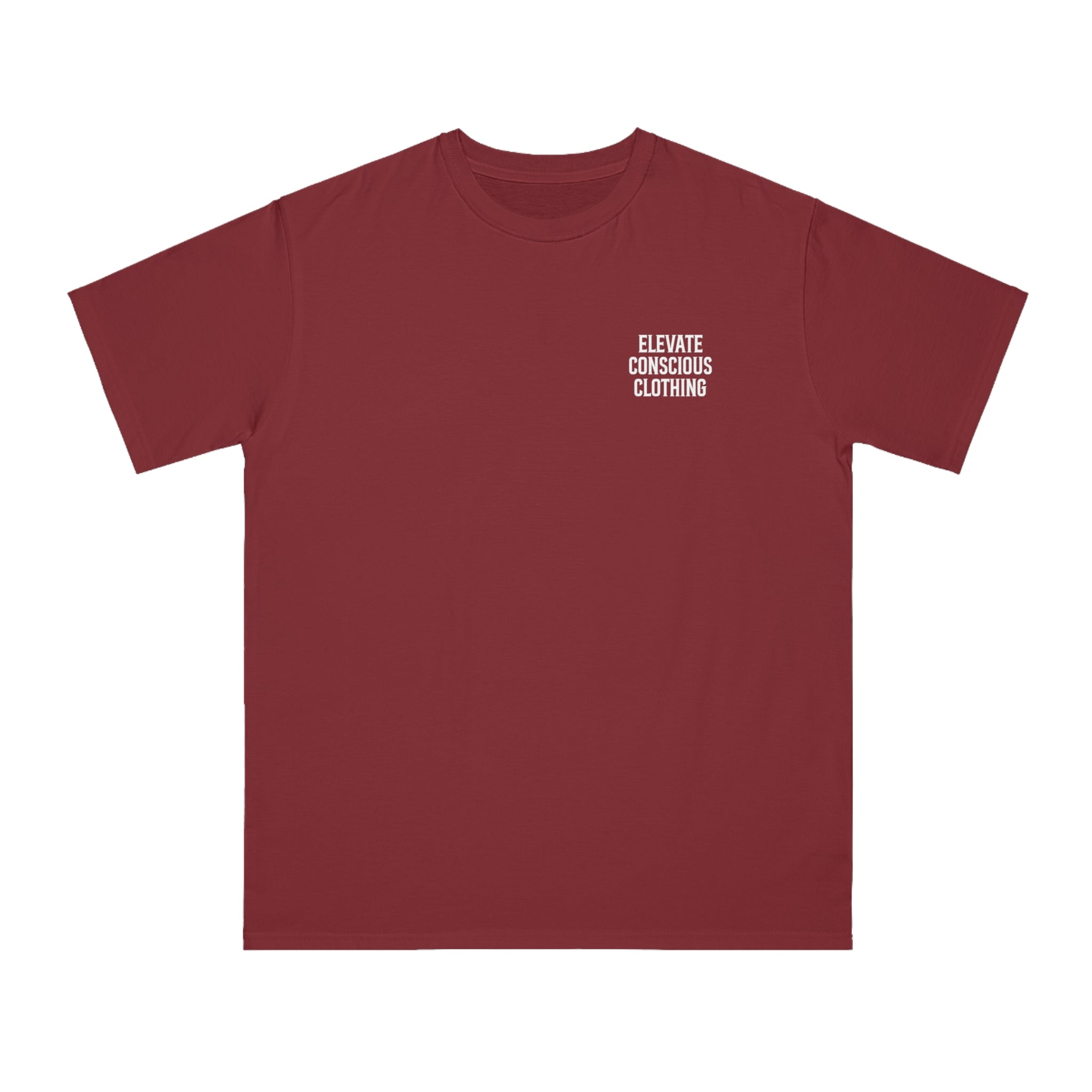 Elevate Conscious Clothing Unisex Organic T-Shirt | Mindful Wear, Eco-Friendly Fashion, Conscious Living, Sustainable Gift, Eco Tee
