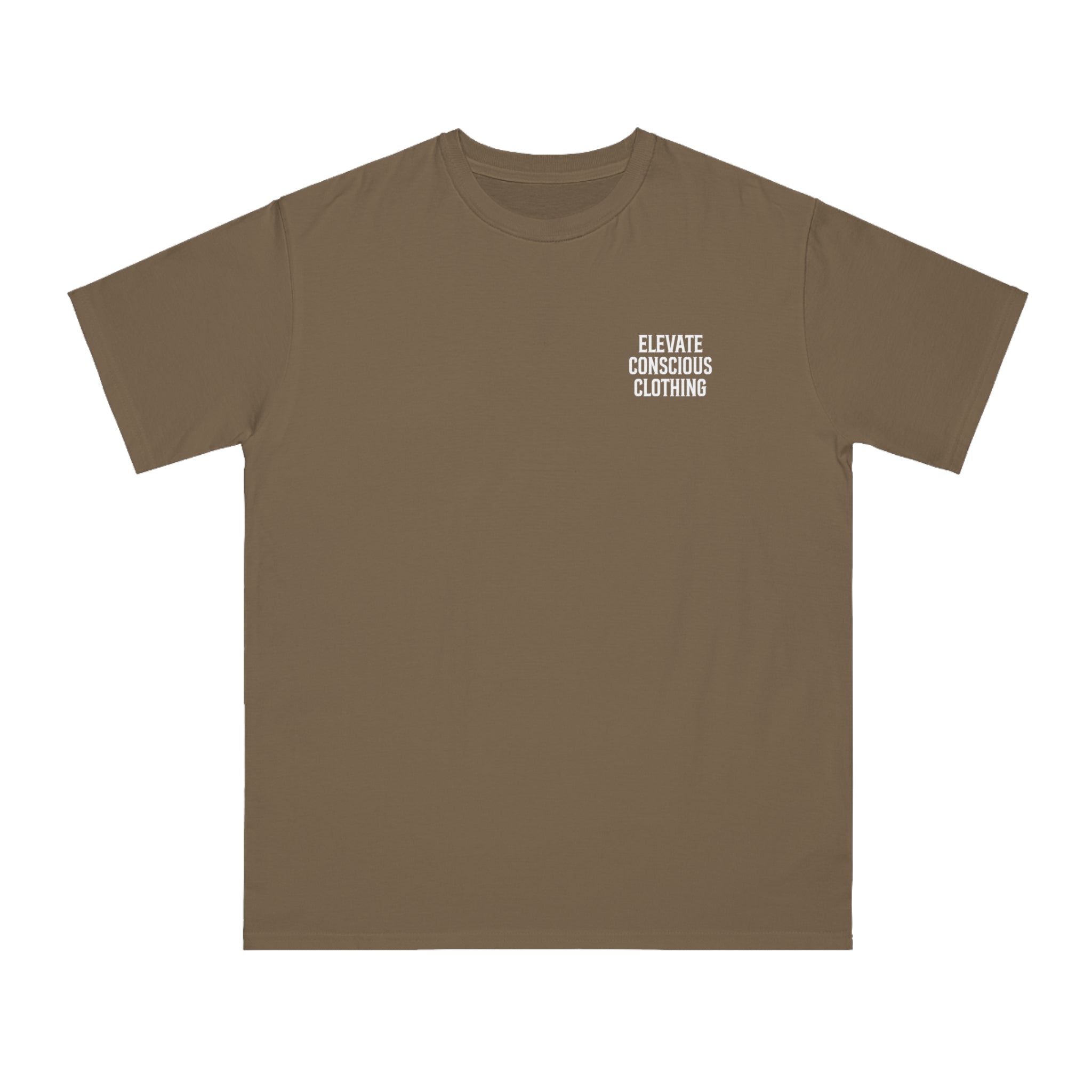 Elevate Conscious Clothing Unisex Organic T-Shirt | Mindful Wear, Eco-Friendly Fashion, Conscious Living, Sustainable Gift, Eco Tee