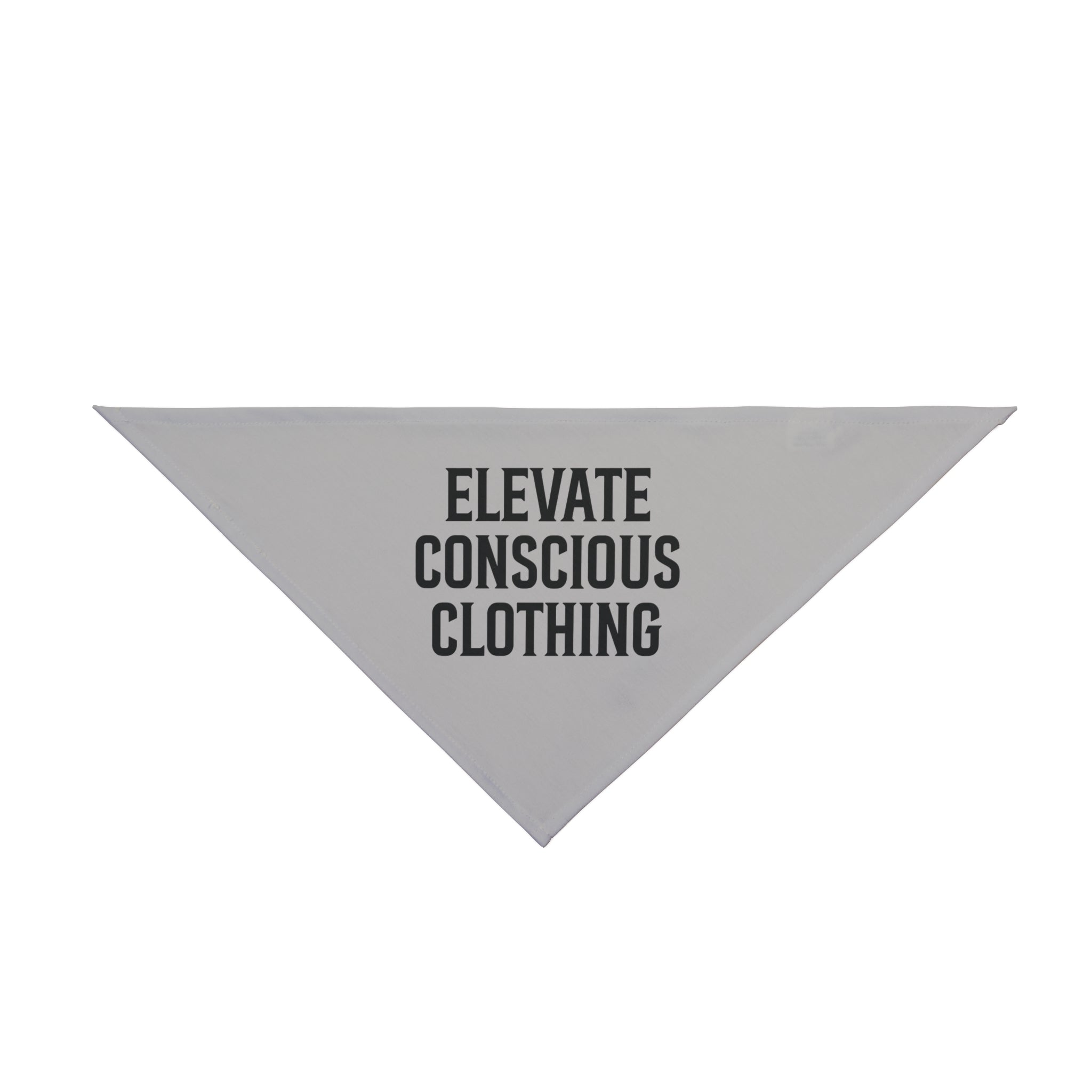 Elevate Conscious Pet Bandana - Eco-Friendly Dog Accessory, Great for Pet Lovers, Gift for Dog Owners, Stylish Dog Fashion, Pet Apparel