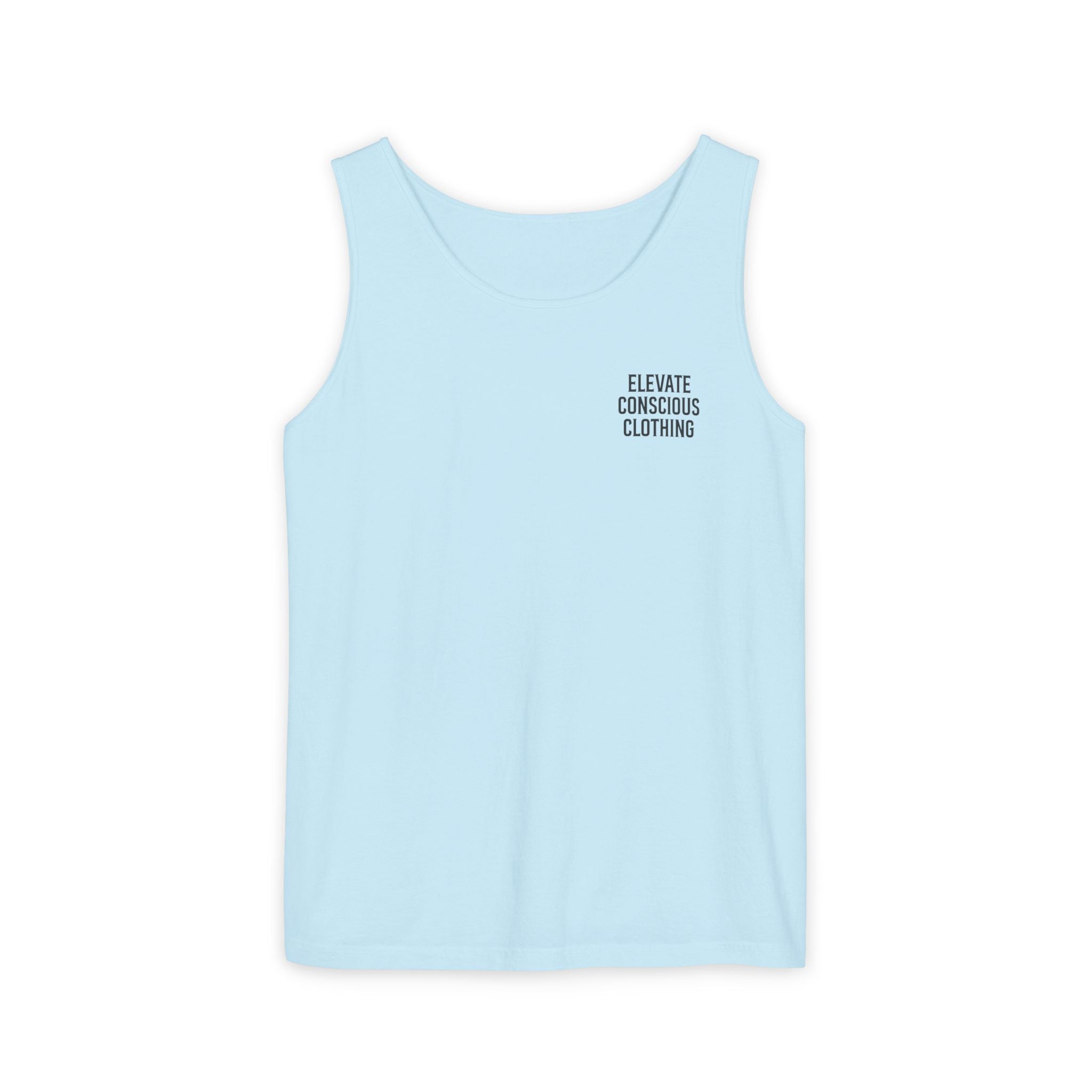 Elevate Conscious Clothing Tank Top, Unisex Sleeveless Tee, Summer Essential, Gift for Him/Her, Casual Wear, Relaxed Fit