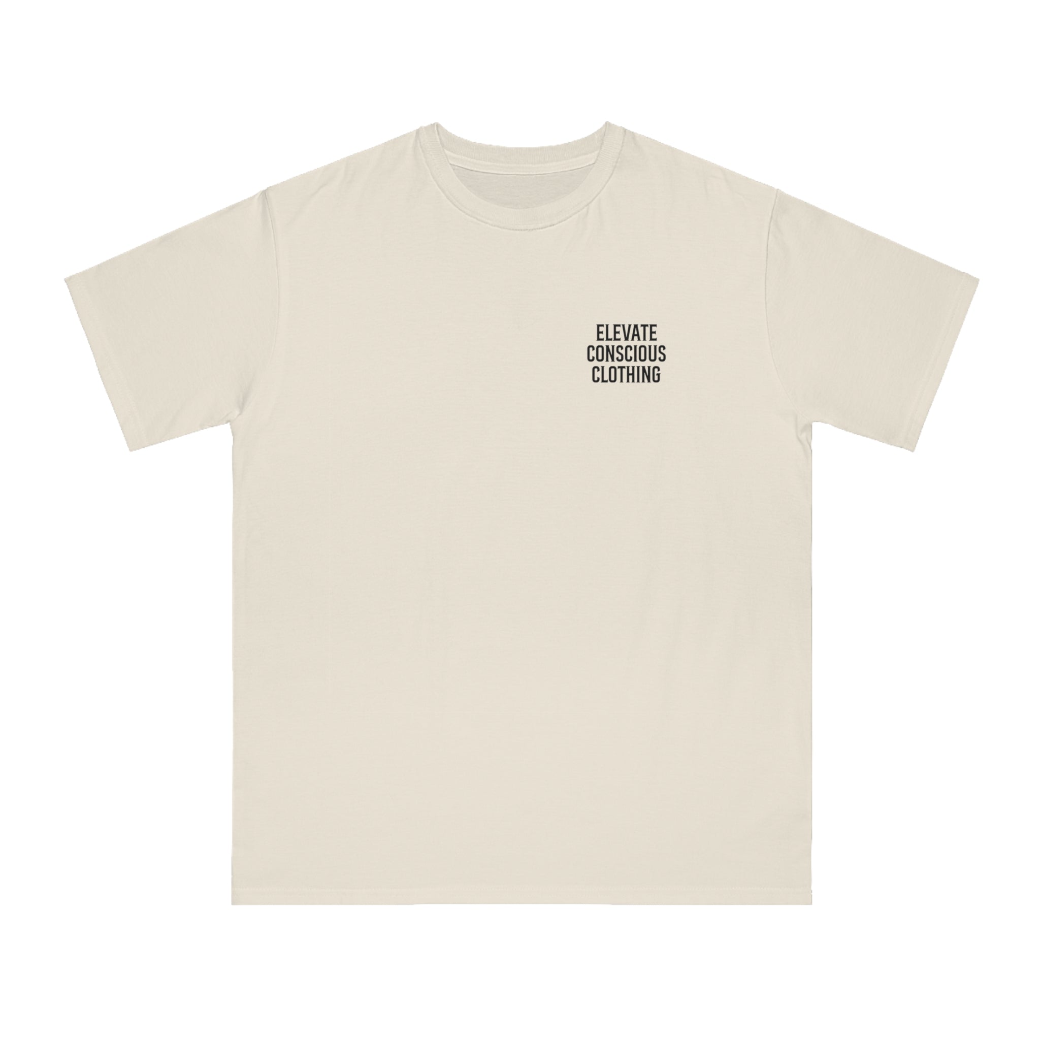 Organic Classic T-Shirt, Minimalist Tee, Conscious Clothing, Sustainable Fashion, Uplifting Quote Shirt, Unisex Casual Wear