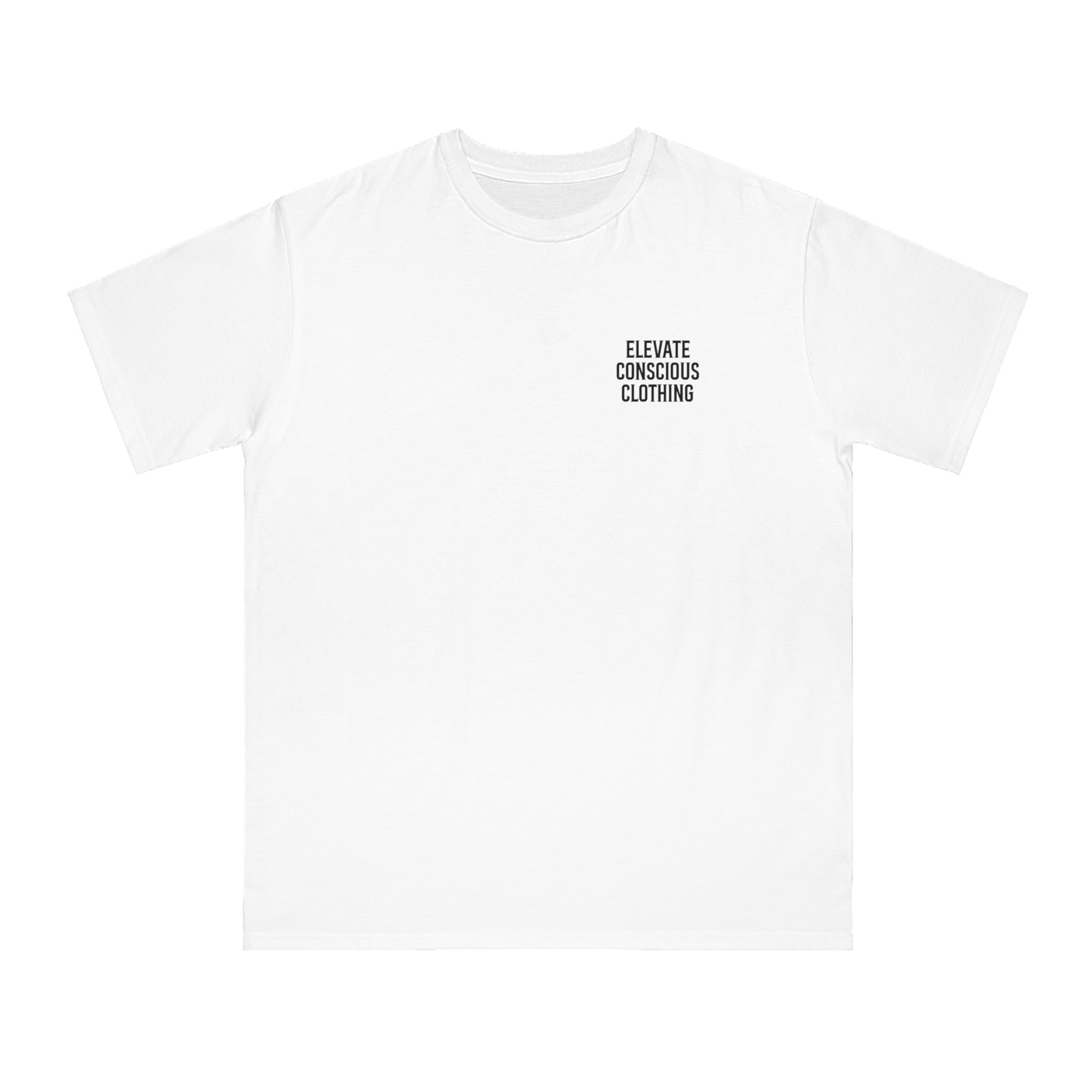 Organic Classic T-Shirt, Minimalist Tee, Conscious Clothing, Sustainable Fashion, Uplifting Quote Shirt, Unisex Casual Wear