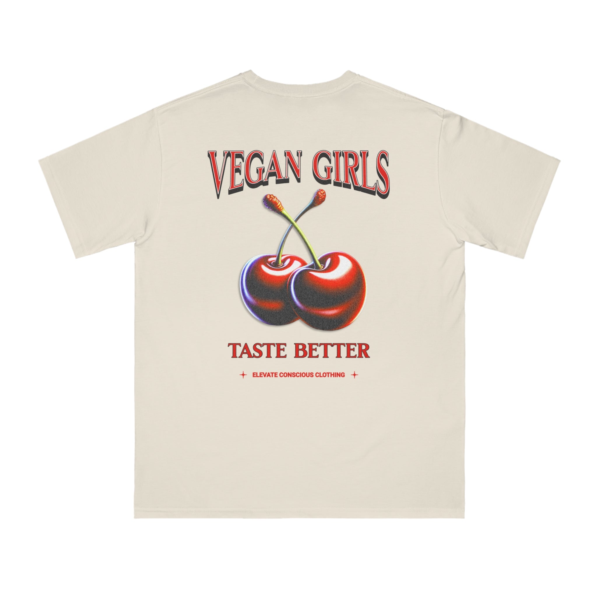Vegan Girls T-Shirt, Organic Cotton Tee, Eco-Friendly Apparel, Cute Graphic Tee, Sustainable Fashion, Conscious Clothing