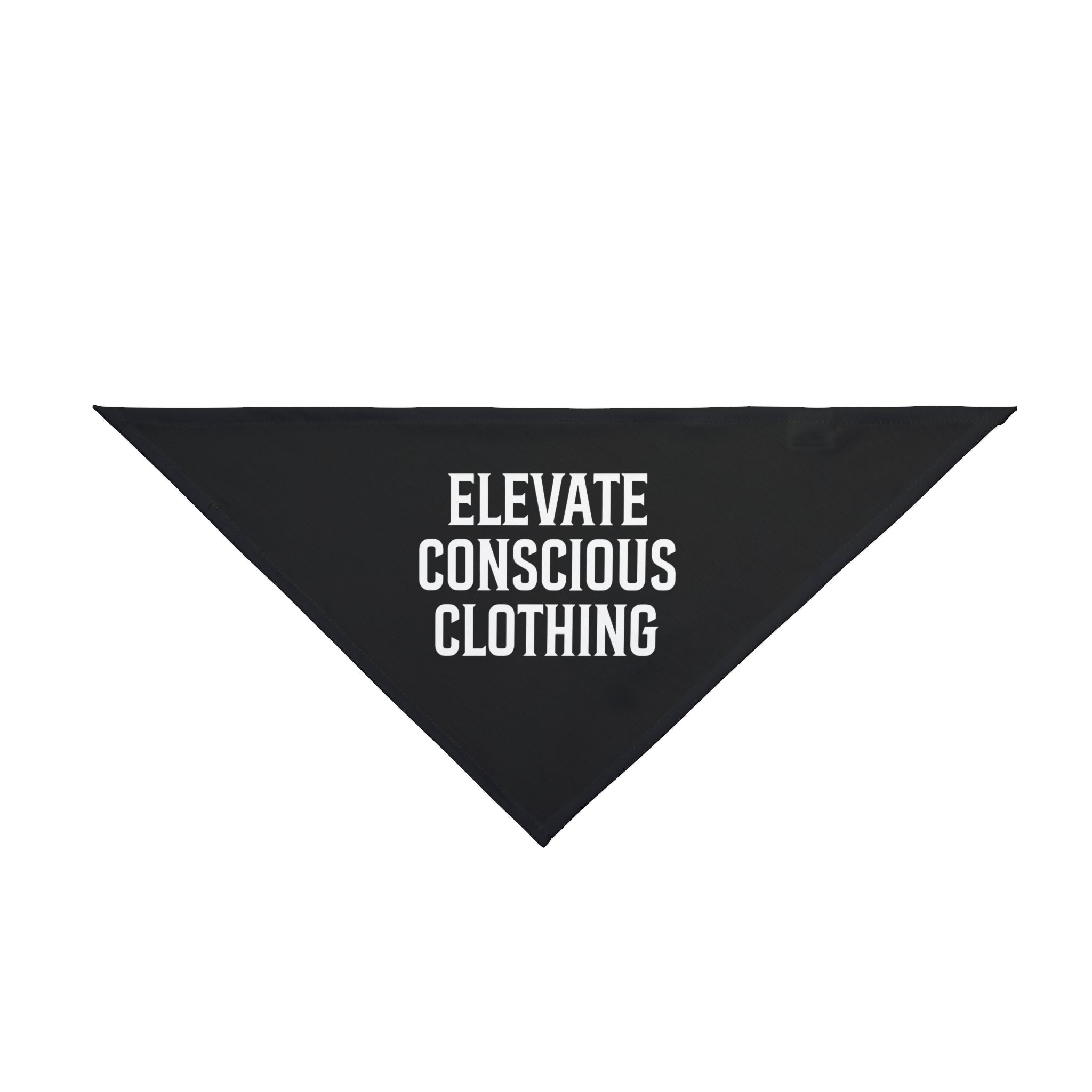 Elevate Conscious Pet Bandana, Eco-Friendly Dog Scarf, Stylish Pet Accessory, Perfect for Dog Lovers, Gift for Pets
