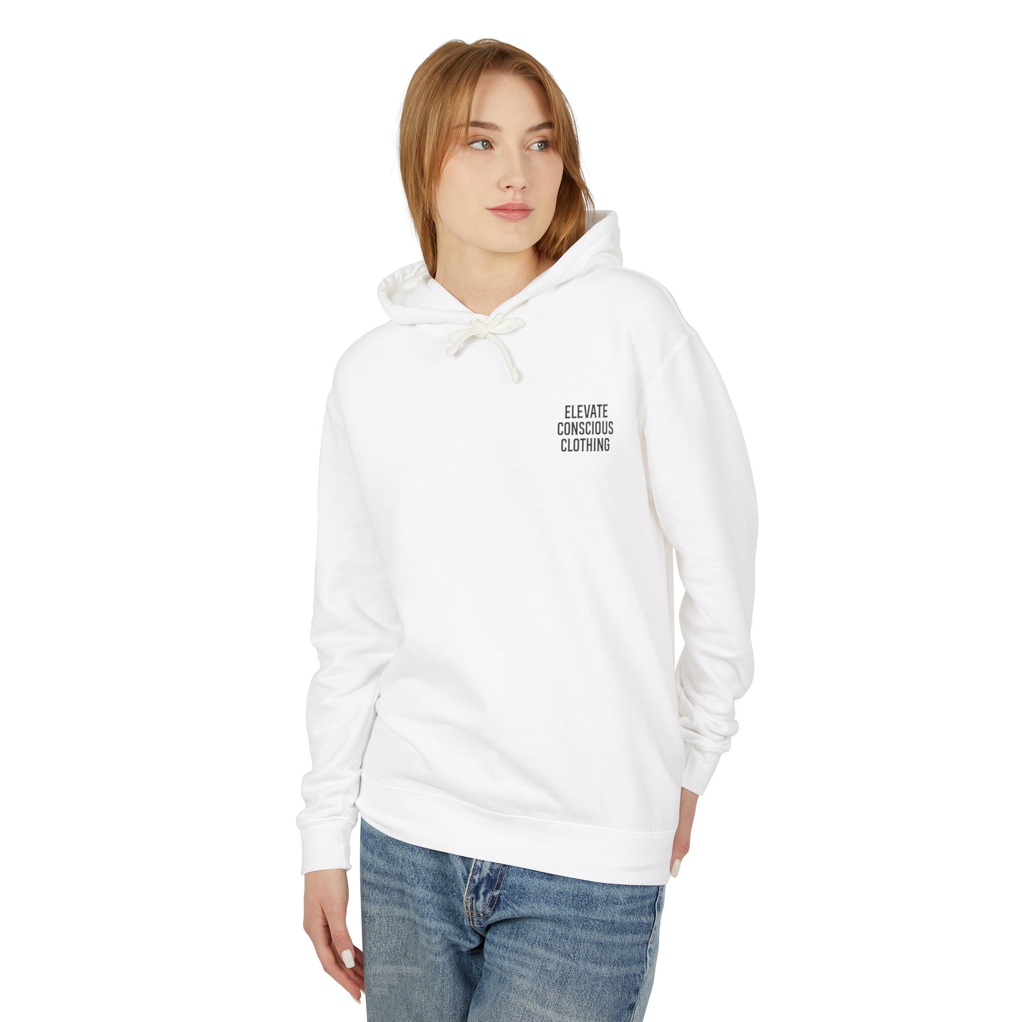 Chic Vegan Girls Hoodie - Lightweight Unisex Sweatshirt, Perfect for Eco-Friendly Fashion, Casual Outings, Gifts, Festivals