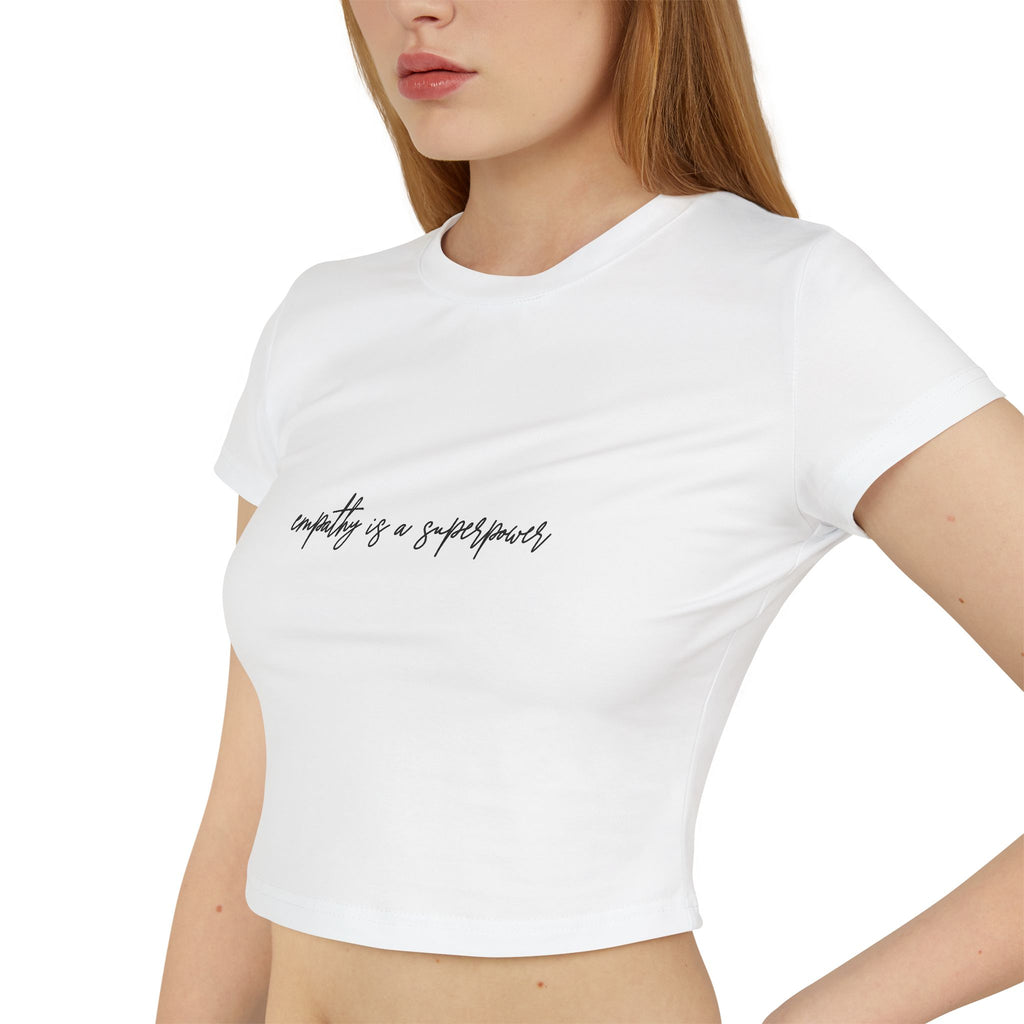 "Empathy is a superpower" Women's Organic Cotton T-shirt