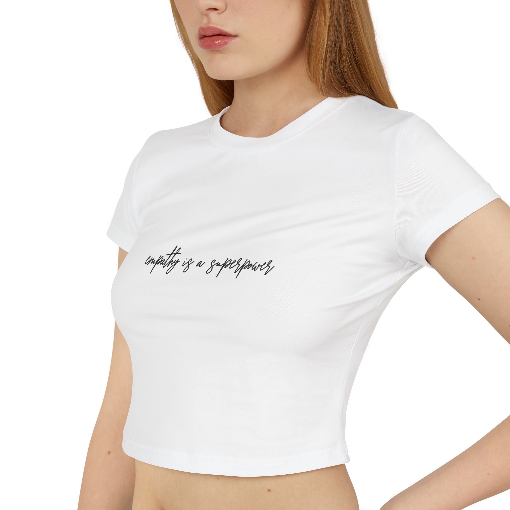 "Empathy is a superpower" Women's Organic Cotton T-shirt