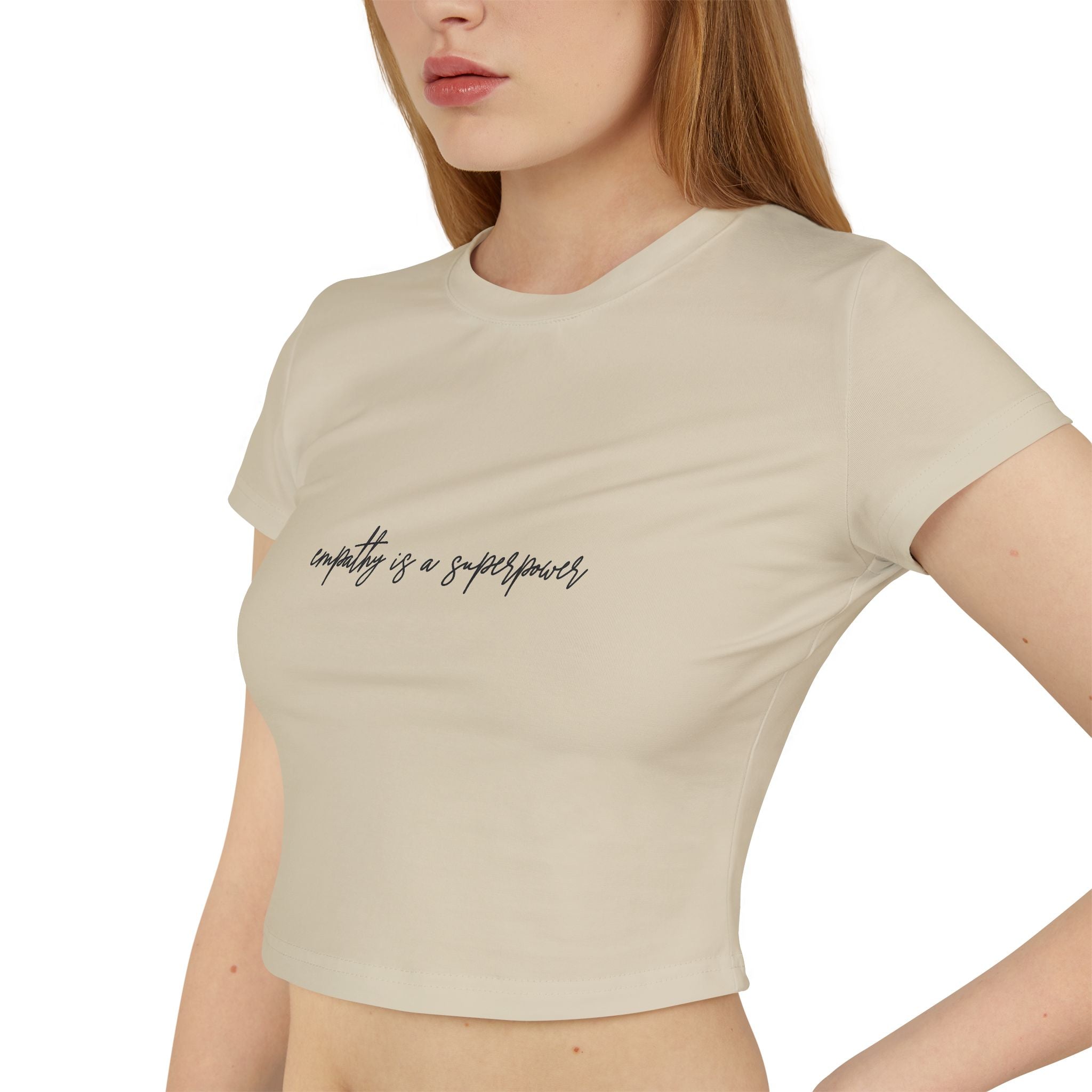 "Empathy is a superpower" Women's Organic Cotton T-shirt
