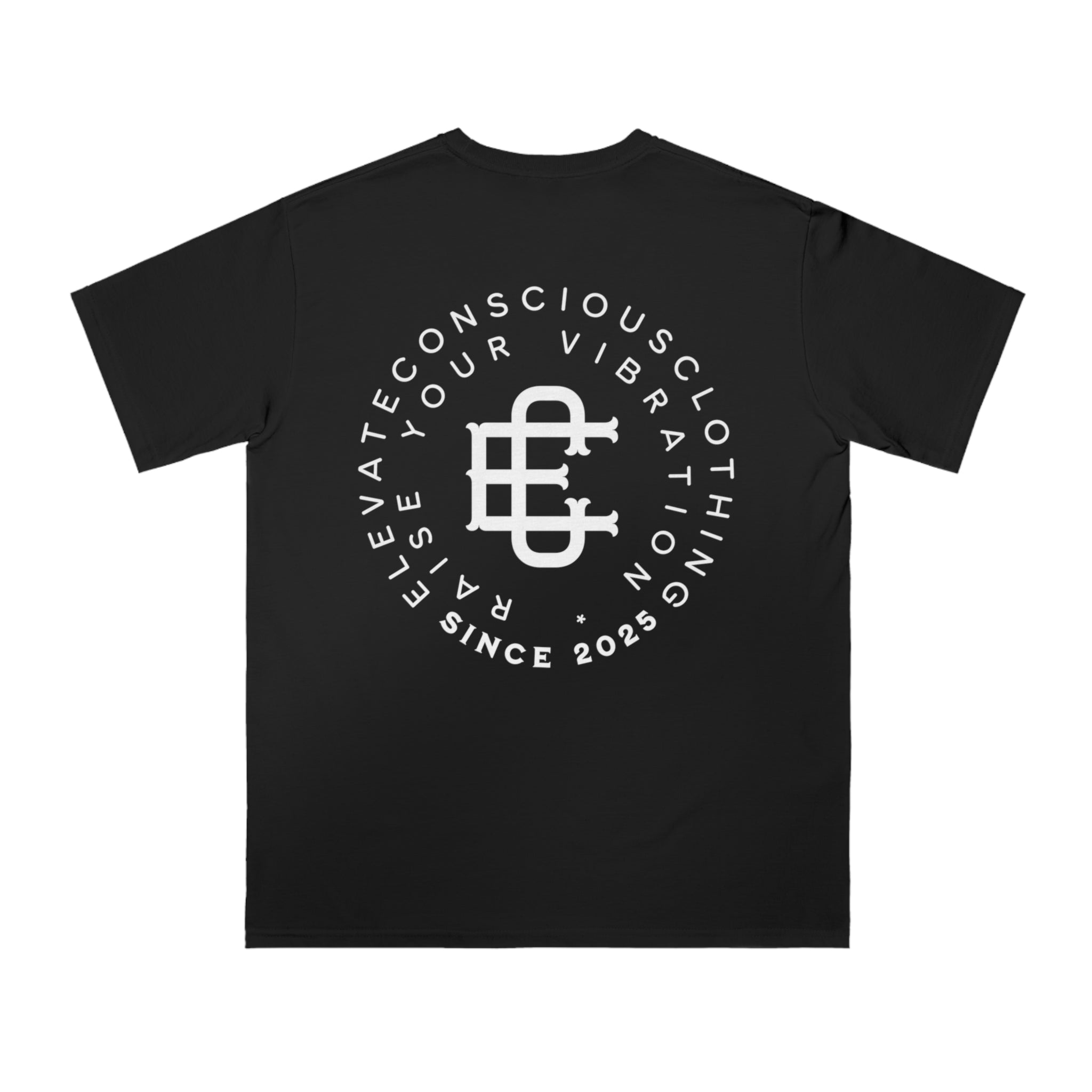 Elevate Conscious Clothing Unisex Organic T-Shirt | Mindful Wear, Eco-Friendly Fashion, Conscious Living, Sustainable Gift, Eco Tee