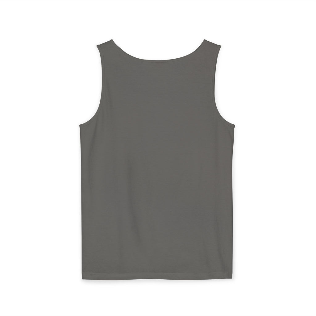 Elevate Conscious Clothing Unisex Garment-Dyed Tank Top | Summer Essential, Casual Wear, Yoga Top, Festival Outfit, Gift Idea