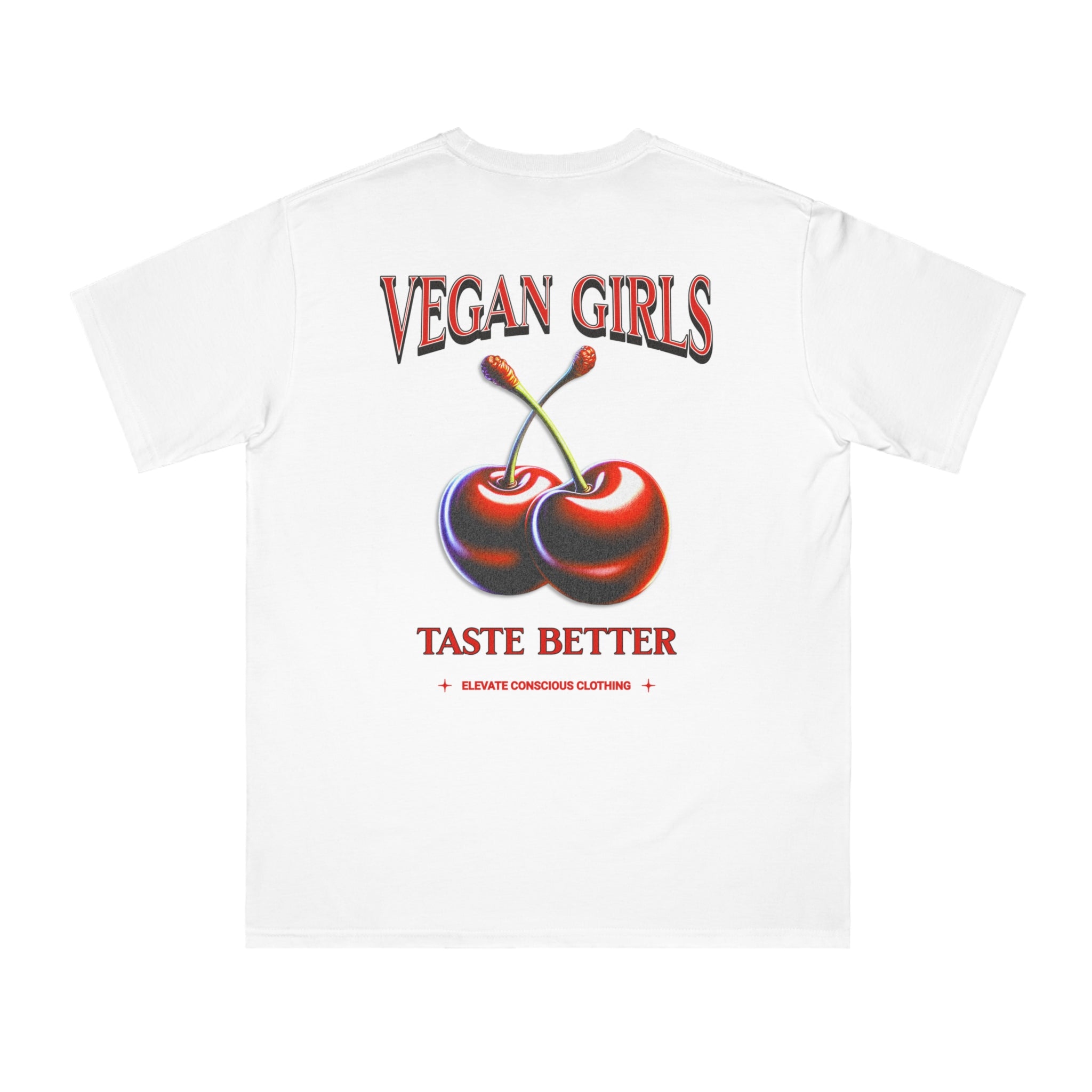 Vegan Girls T-Shirt, Organic Cotton Tee, Eco-Friendly Apparel, Cute Graphic Tee, Sustainable Fashion, Conscious Clothing
