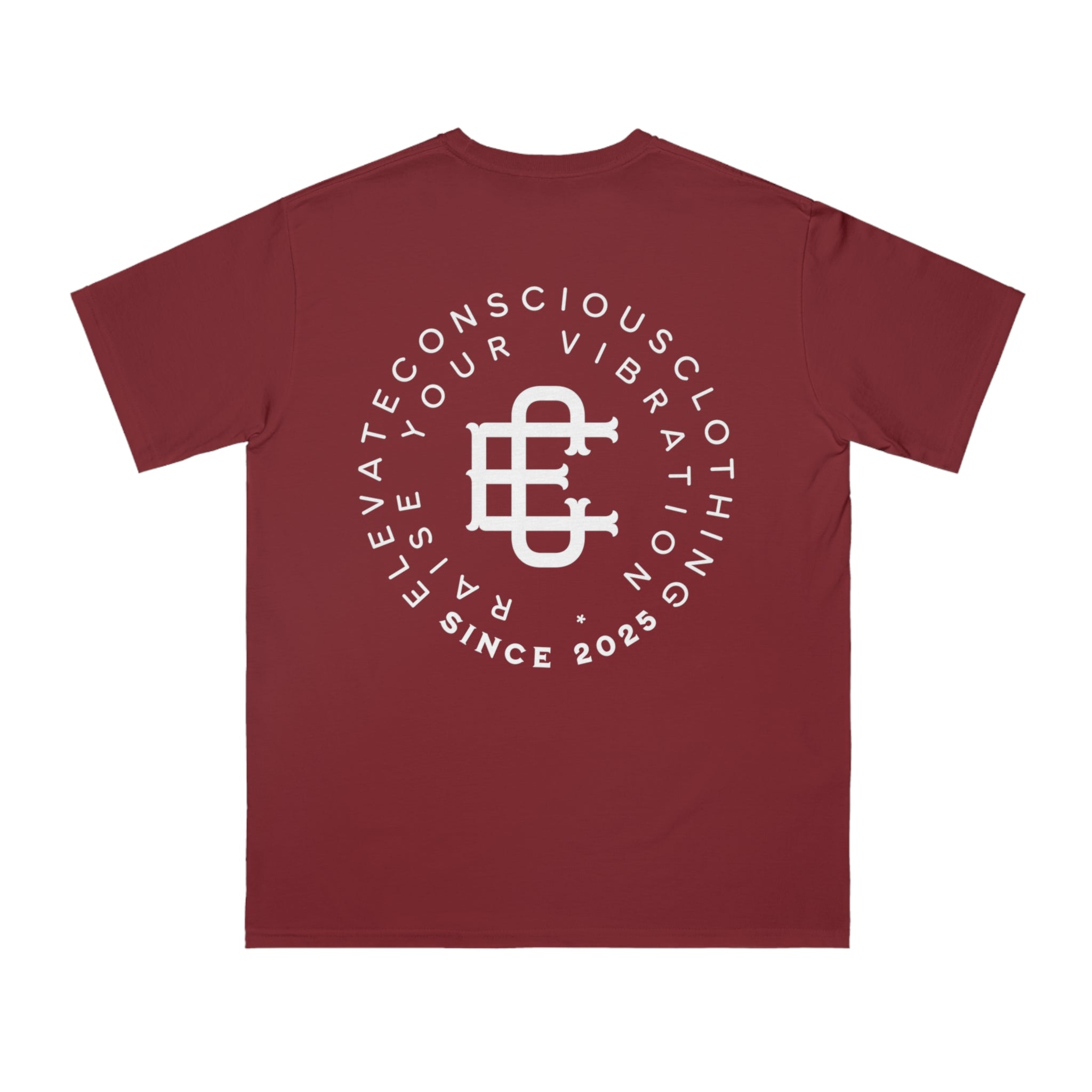 Elevate Conscious Clothing Unisex Organic T-Shirt | Mindful Wear, Eco-Friendly Fashion, Conscious Living, Sustainable Gift, Eco Tee