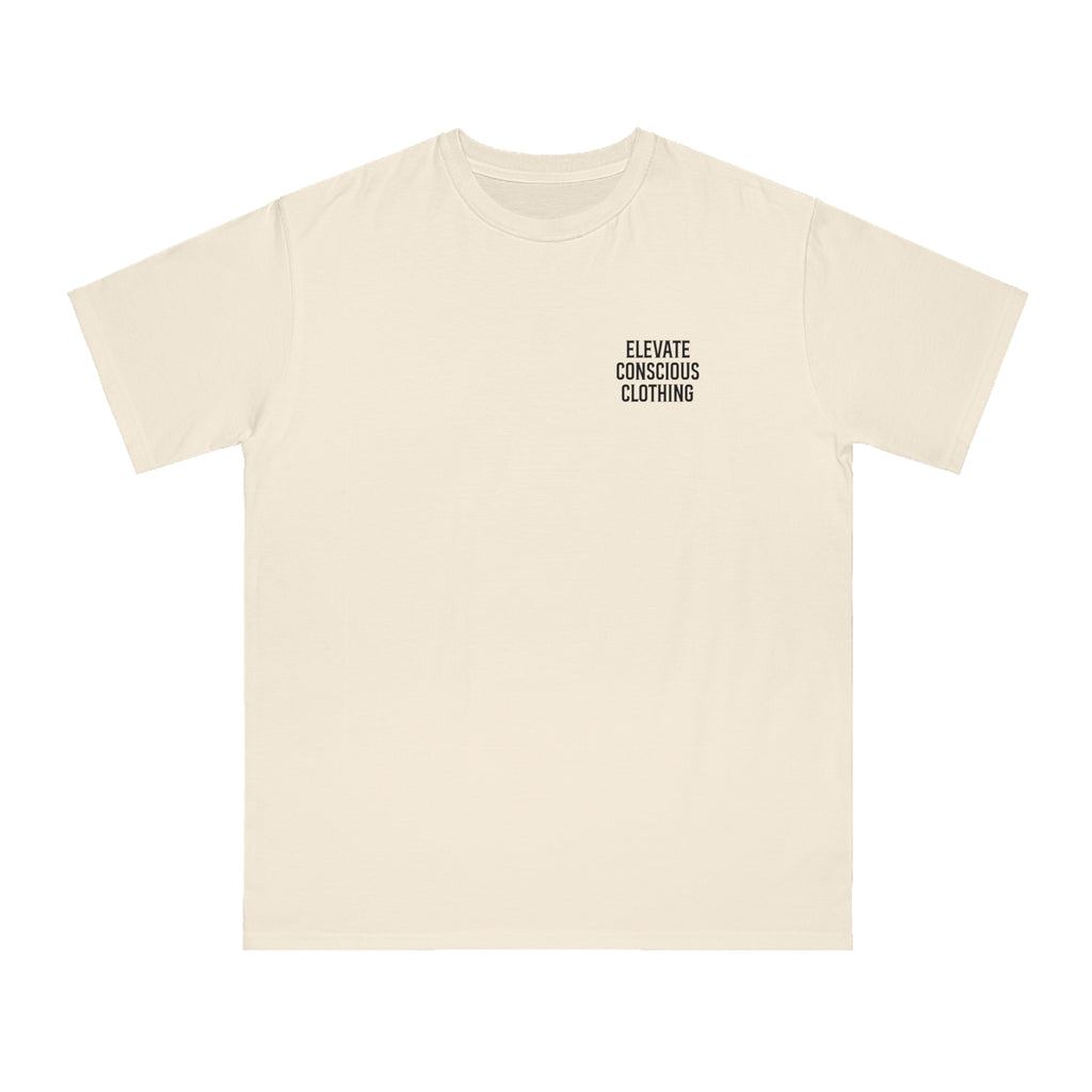 Organic Classic T-Shirt, Minimalist Tee, Conscious Clothing, Sustainable Fashion, Uplifting Quote Shirt, Unisex Casual Wear