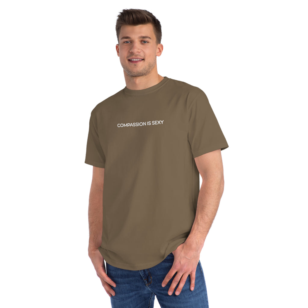 Compassion is Sexy Organic Unisex T-Shirt - Feel Good Fashion, Eco-Friendly Apparel, Casual Wear, Thoughtful Gifts, Conscious Living