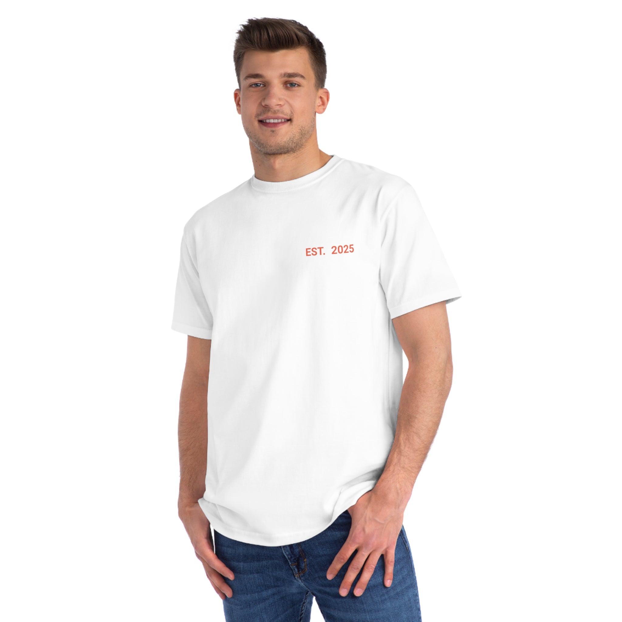 Organic Unisex Classic T-Shirt - Elevate Consciousness, Casual Summer Wear, Eco-Friendly Fashion, Unisex Gift, Beach Vibes T-Shirt