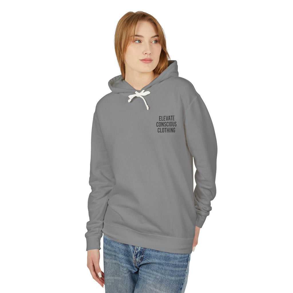 Unisex Inspirational Hoodie, Elevate Conscious Clothing, Happiness Inside Job Sweatshirt, Casual Unisex Apparel, Gift for Mindfulness Lovers
