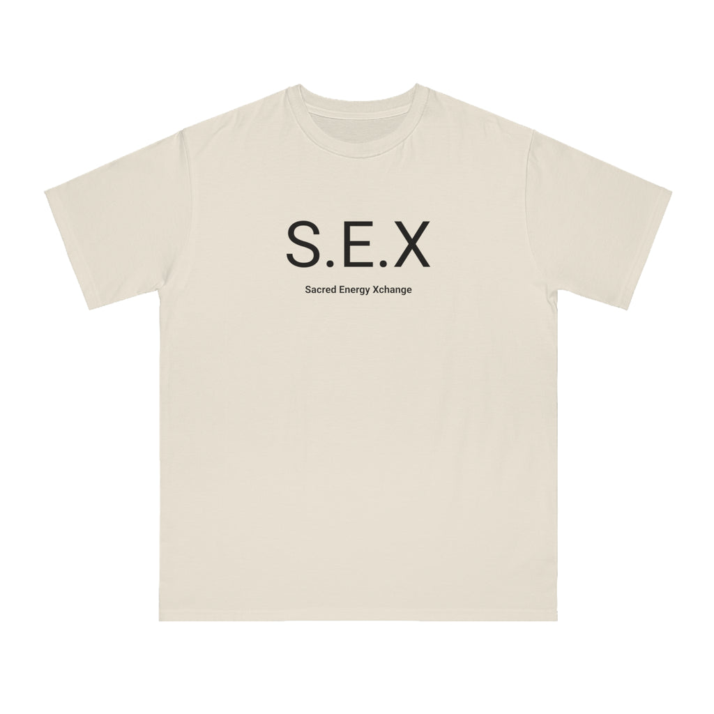 Sacred Energy Exchange T-Shirt | Organic Unisex Tee for Mindfulness & Wellness, Perfect for Yoga, Meditation, Birthdays, and Gifts