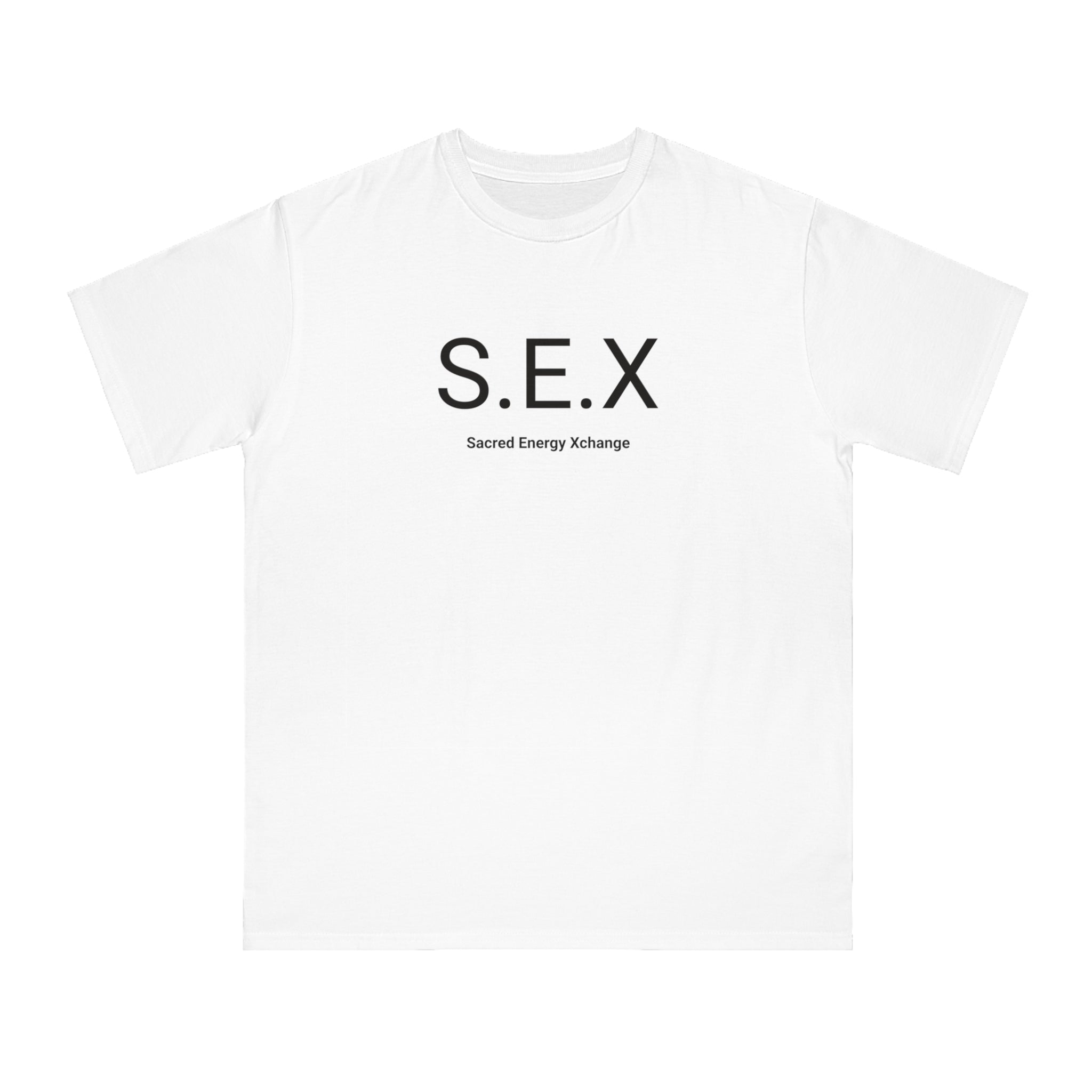 Sacred Energy Exchange T-Shirt | Organic Unisex Tee for Mindfulness & Wellness, Perfect for Yoga, Meditation, Birthdays, and Gifts