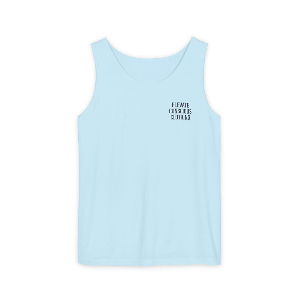 Elevate Conscious Clothing Tank Top, Unisex Sleeveless Tee, Summer Essential, Gift for Him/Her, Casual Wear, Relaxed Fit