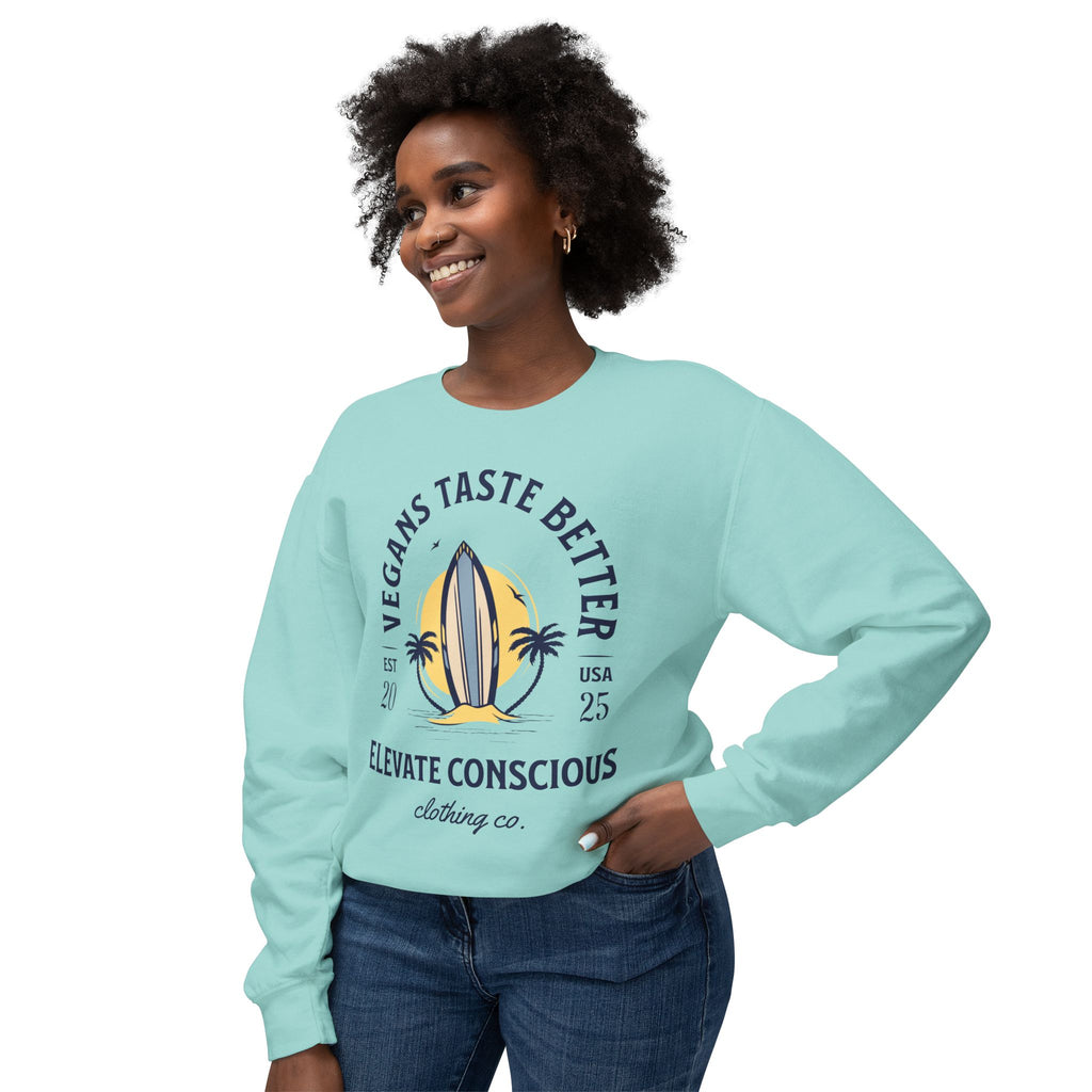 Vegans Taste Better Crewneck Sweatshirt