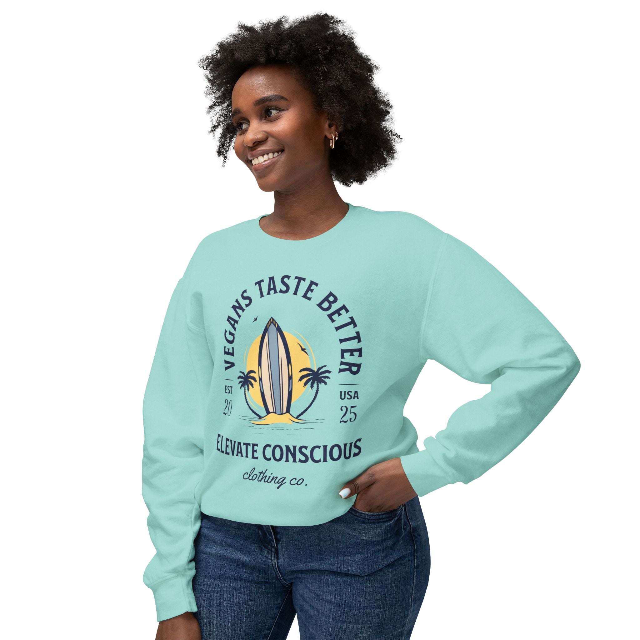 Vegans Taste Better Crewneck Sweatshirt