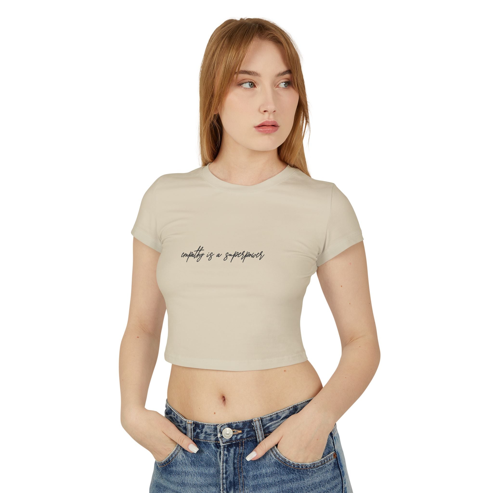 "Empathy is a superpower" Women's Organic Cotton T-shirt