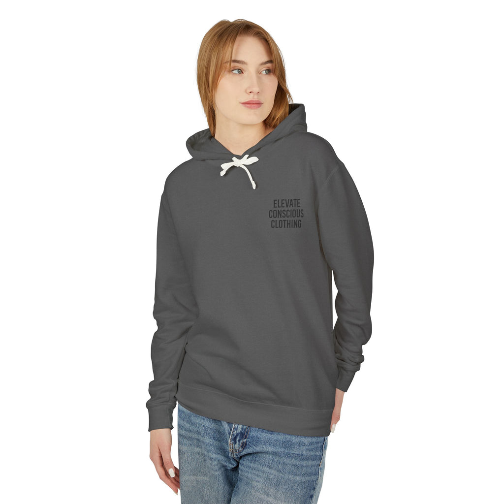 Unisex Inspirational Hoodie, Elevate Conscious Clothing, Happiness Inside Job Sweatshirt, Casual Unisex Apparel, Gift for Mindfulness Lovers