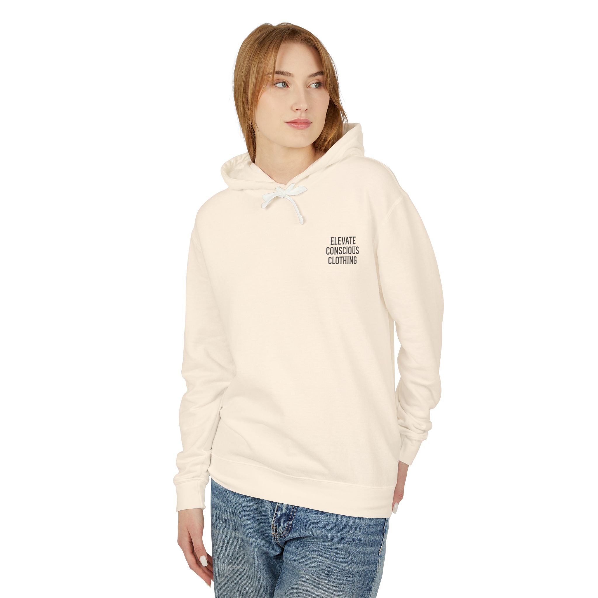 Chic Vegan Girls Hoodie - Lightweight Unisex Sweatshirt, Perfect for Eco-Friendly Fashion, Casual Outings, Gifts, Festivals