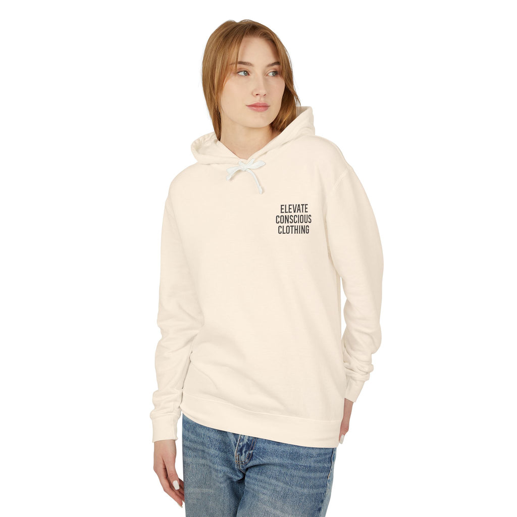 Unisex Inspirational Hoodie, Elevate Conscious Clothing, Happiness Inside Job Sweatshirt, Casual Unisex Apparel, Gift for Mindfulness Lovers