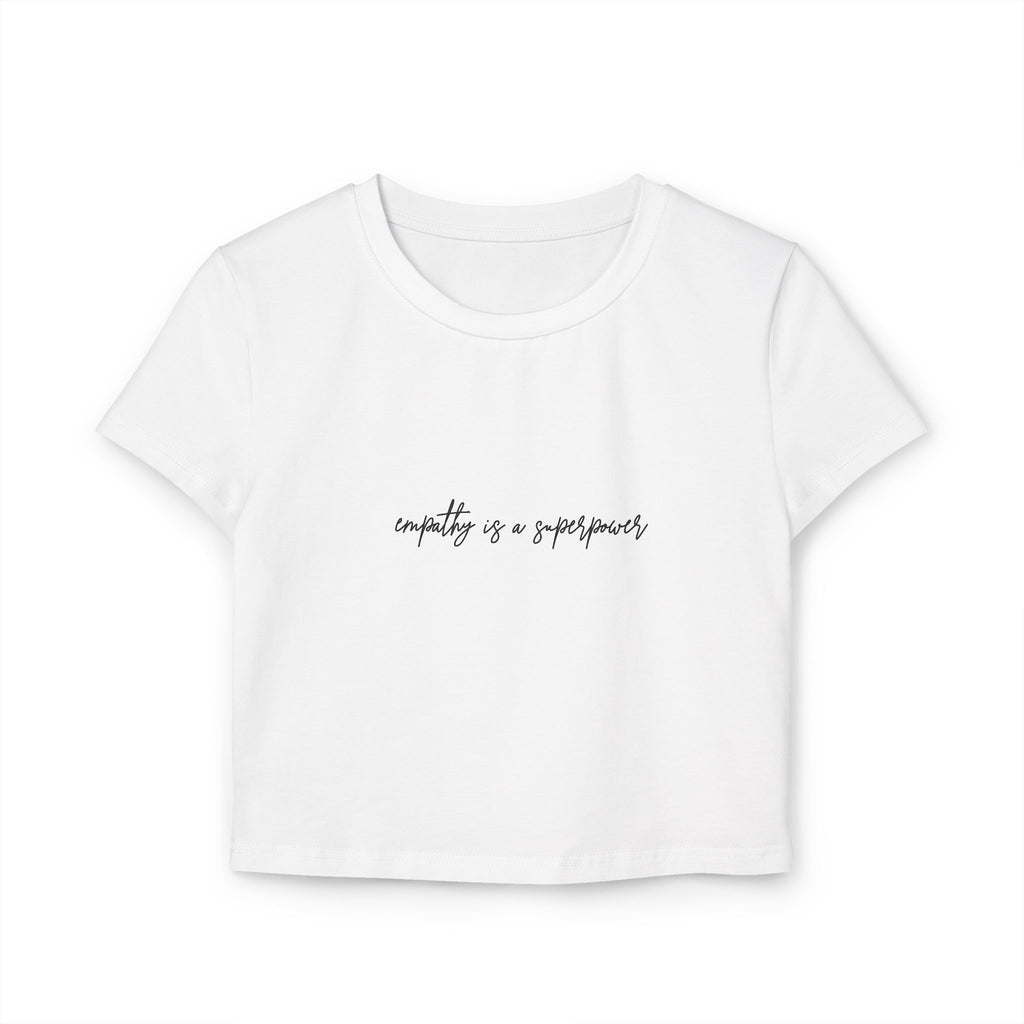 "Empathy is a superpower" Women's Organic Cotton T-shirt